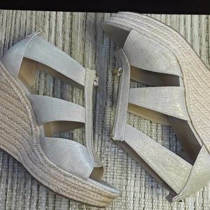 **NEW**Michael Kors Berkley Wedge Sandals 8.5 & 7